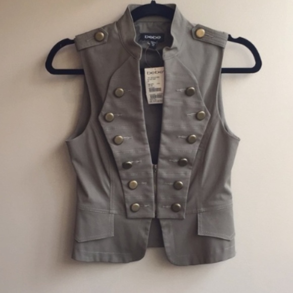 bebe Jackets & Blazers - NWT Bebe military vest
